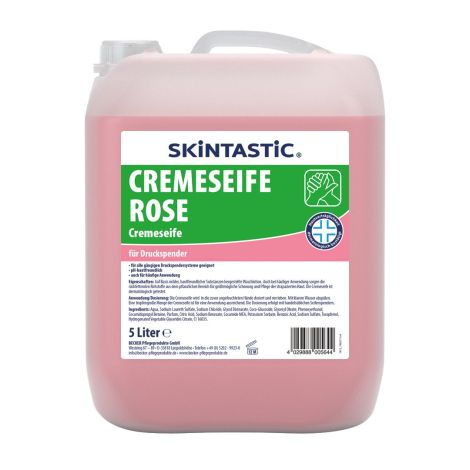Kremowe mydło na bazie naturalnych składników Cremeseife Rose 5l Skintastic Eilfix kod: 201/CSR5